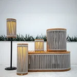 Avalon Teak Oval Outdoor Coffee Table - Image 3