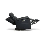 View Ocean Leather Power Swivel Recliner with Power Headrest - Image 10