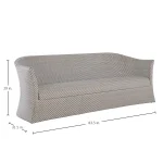 Bari N-dura Resin Wicker Outdoor Sofa - Image 3