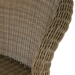 Dune Resin Wicker Barstool
