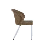 Dune Resin Wicker Stacking Side Chair - Image 3