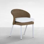Dune Resin Wicker Stacking Side Chair - Image 4