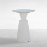 Fisher Cast Stone Console Bar Table - Image 9