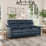 Elizabeth Sea Leather Power Recliner with Power Headrest - Image 3