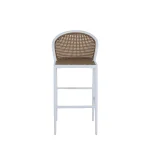 Havana Cane N-dura Resin Wicker Small Barstool
