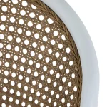 Havana Cane N-dura Resin Wicker Small Barstool - Image 3