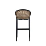 Havana Cane N-dura Resin Wicker Small Barstool - Image 14