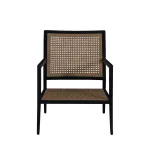 Bermuda Aluminum And Cane Lounge - Image 12