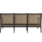 Bermuda Aluminum And Cane Sofa - Image 24