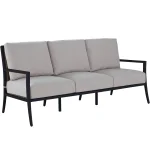 Bermuda Aluminum And Cane Sofa - Image 21