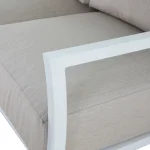 Bermuda Aluminum And Cane Sofa - Image 7