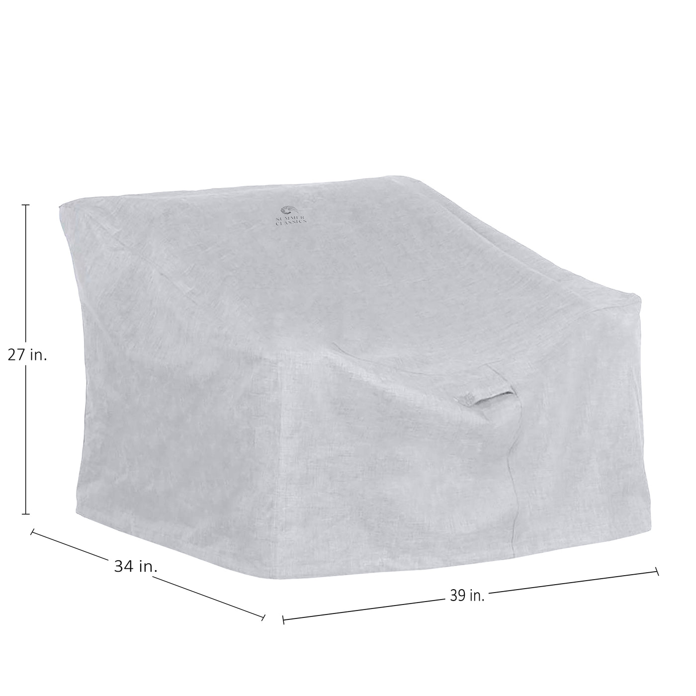 Low Back Lounge Chair Cover