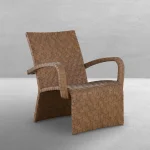 Venice N-dura Resin Wicker Lounge Chair - Image 4