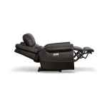 Oscar Molasses Fabric Power Recliner with Power Headrest - Image 9