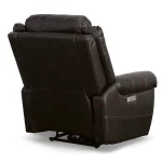 Oscar Molasses Fabric Power Recliner with Power Headrest - Image 10