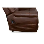 Oscar Pumpernickel Fabric Power Lift Recliner with Right-Hand Control & Power Headrest - Image 7