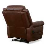 Oscar Pumpernickel Fabric Power Lift Recliner with Right-Hand Control & Power Headrest - Image 10