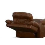 Oscar Grizzly Leather Power Recliner with Power Headrest - Image 7