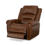 Oscar Grizzly Leather Power Lift Recliner with Right-Hand Control & Power Headrest - Image 8