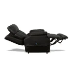 Clive Peppercorn Fabric Power Recliner with Power Headrest & Lumbar - Image 10