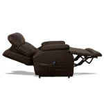 Clive Clove Fabric Power Lift Recliner with Power Headrest & Lumbar - Image 9