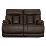 Clive Clove Fabric Power Reclining Loveseat with Power Headrests & Lumbar - Image 4