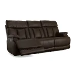 Clive Clove Fabric Power Reclining Sofa with Power Headrests & Lumbar - Image 5