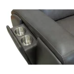 Wyatt Leather Power Reclining Sofa with Power Headrests & Lumbar - Image 12