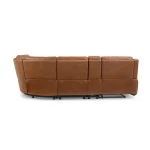 Wyatt Canyon Leather Power Reclining Sectional with Power Headrest & Lumbar - Image 14