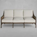 Grand Bermuda Wicker Outdoor Sofa