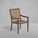 Grand Bermuda Wicker Outdoor Dining Arm Chair - Image 14