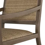 Grand Bermuda Wicker Outdoor Dining Arm Chair - Image 5