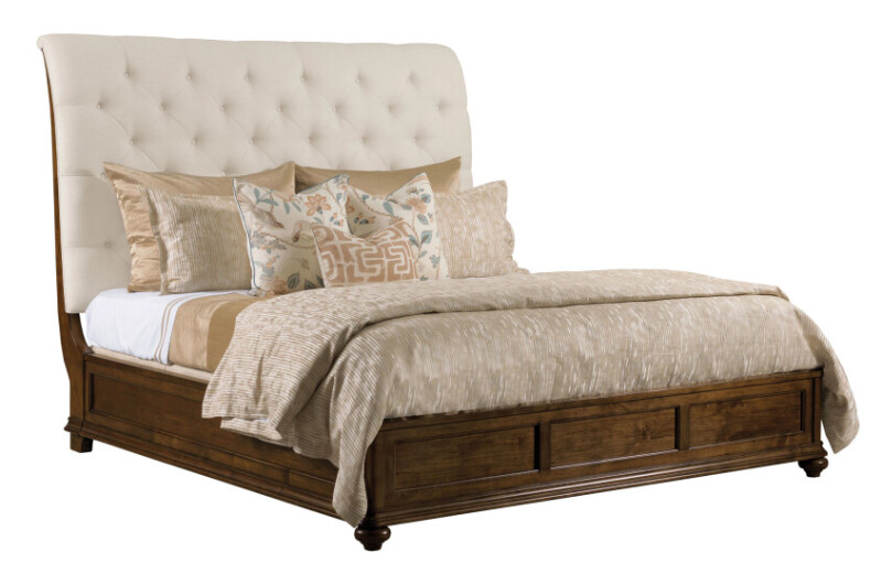 Commonwealth Herndon Queen Upholstered Bed - Complete