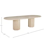 Delphi Oval Dining Table - Image 3