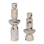 Nouveau Tower Indoor-outdoor Sculptures, S/2 - Image 6