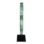 Bahati Wood Sculpture, Blue - Image 6