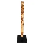 Bahati Wood Sculpture, Natural - Image 8