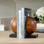 Teak And Noir Bookends, S/2 - Image 11