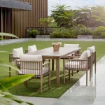 Teak Flow Indoor-outdoor Bowl, Natural - Image 13
