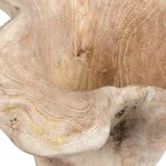 Teak Flow Indoor-outdoor Bowl, White Wash - Image 9