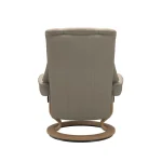 Stressless® Mayfair (M) Classic Base Recliner with Ottoman - Image 4