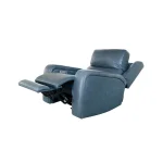Oasis Storm Leather Power Recliner with Power Headrest, Lumbar, Heat & Massage - Image 6