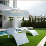 Gannet Cast Stone Side Table - Image 4