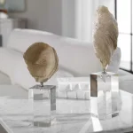 Oyster Shell Sculptures, S/2 - Image 3