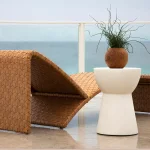 Ibis Cast Stone End Table - Image 6