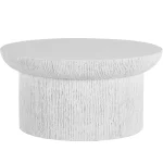 Brant Cast Stone Round Coffee Table - Image 4