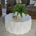 Mandarin Cast Stone Coffee Table