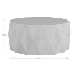 Mandarin Cast Stone Coffee Table - Image 5