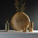 Gretchen Vase, Gold - Image 3