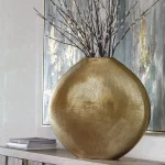 Gretchen Vase, Gold - Image 6